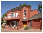 the big red house